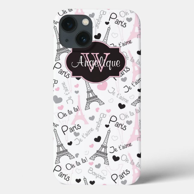 iPad Hülle | Paris | Eiffelturm | Herz (Rückseite)