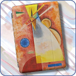 iPAD - "Ineinander" (1928) von Kandinsky iPad Pro Cover<br><div class="desc">Dieser iPad-Fall ist mit einem farbenfrohen abstrakte der Künstlerin Wassily Kandinsky und dem Titel "Ineinander" (1928) versehen. Sie ist in hellen Farben und geometrischen Formen gehalten. Der Artikel kann in mehreren Größen vorliegen. → Personalisieren Sie den Text (Name oder Firmenname usw.), ein Logo oder ein anderes Bild usw. Macht ein...</div>