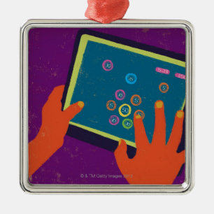 iPad Ornament Aus Metall