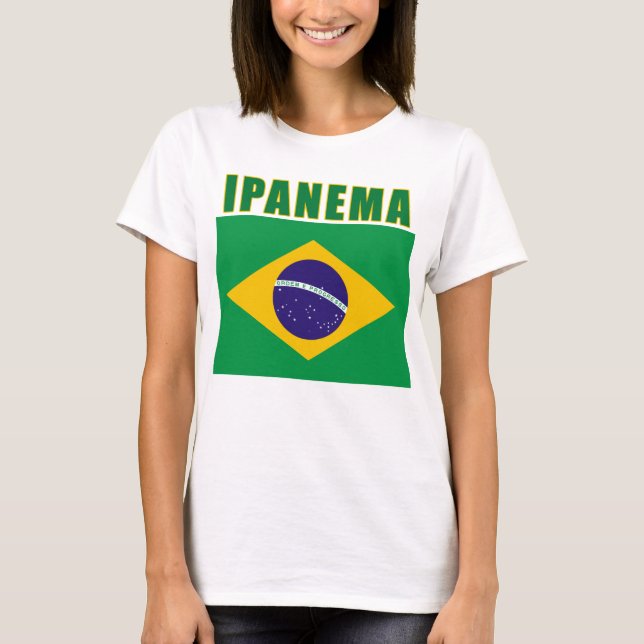 IPANEMA Brasilien Strand-T-Shirts, Geschenke T-Shirt (Vorderseite)