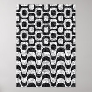 Ipanema / Copacabana Boardwalk Poster