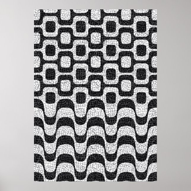 Ipanema / Copacabana Boardwalk Poster (Vorne)