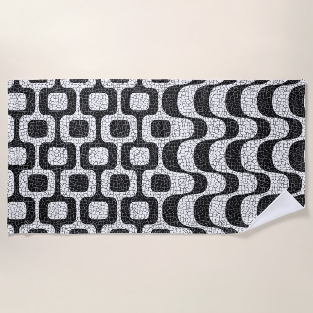 Ipanema / Copacabana Boardwalk Strandtuch (Vorderseite)