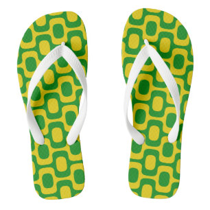 Ipanema-Gehmuster, Strandmuster, Brasilien Flip Flops