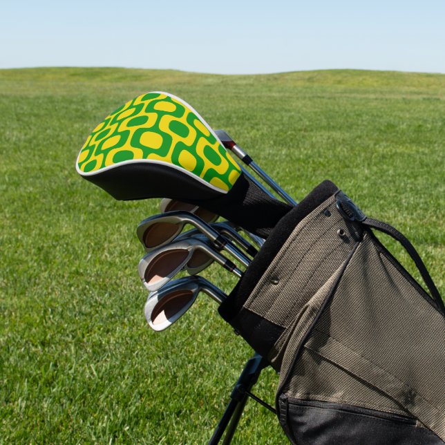 Ipanema-Gehmuster, Strandmuster, Brasilien Golf Headcover (In SItu)