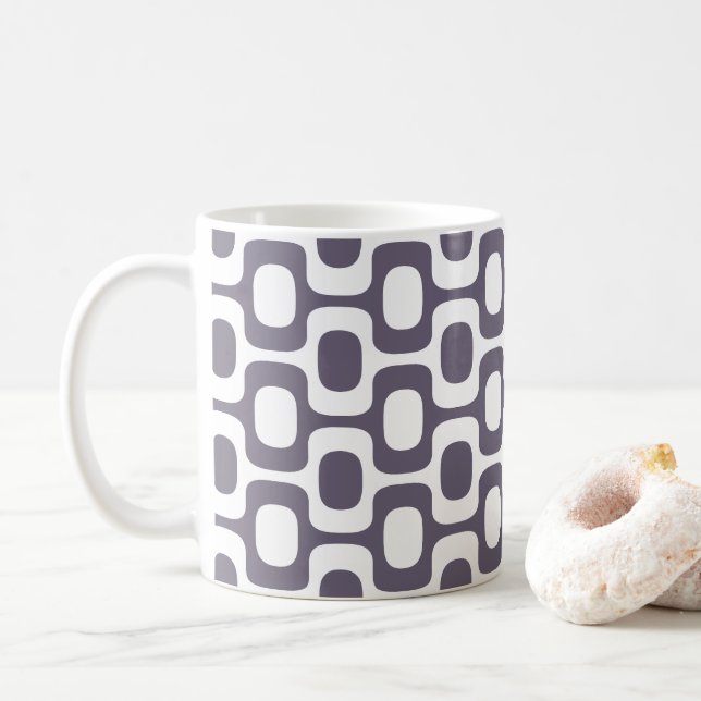 Ipanema-Gehmuster, Strandmuster, Brasilien Kaffeetasse (Mit Donut)