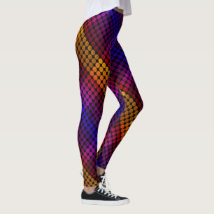 Ipanema kreist über schwarze, quer ausgerichtete Q Leggings