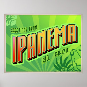 IPANEMA Plakat