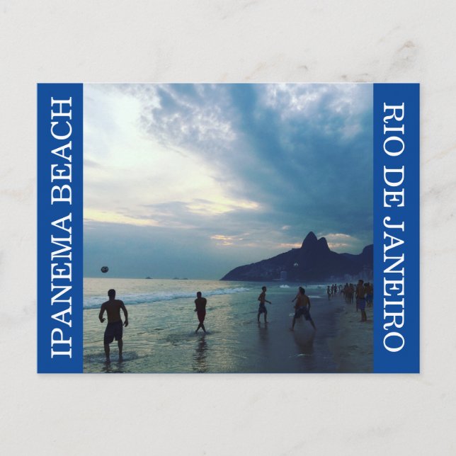 Ipanema Postkarte (Vorderseite)