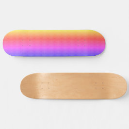 Ipanema Rainbow Hypnotic Diamond Modern Pop Art Skateboard