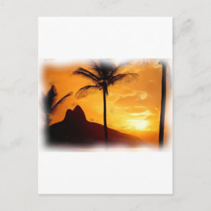 Ipanema,-Rio-de-Janeiro, Brasilien_Malerei_Öl Postkarte