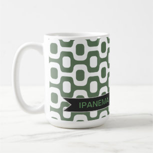 Ipanema, rio de janeiro, Bürgersteig Kaffeetasse