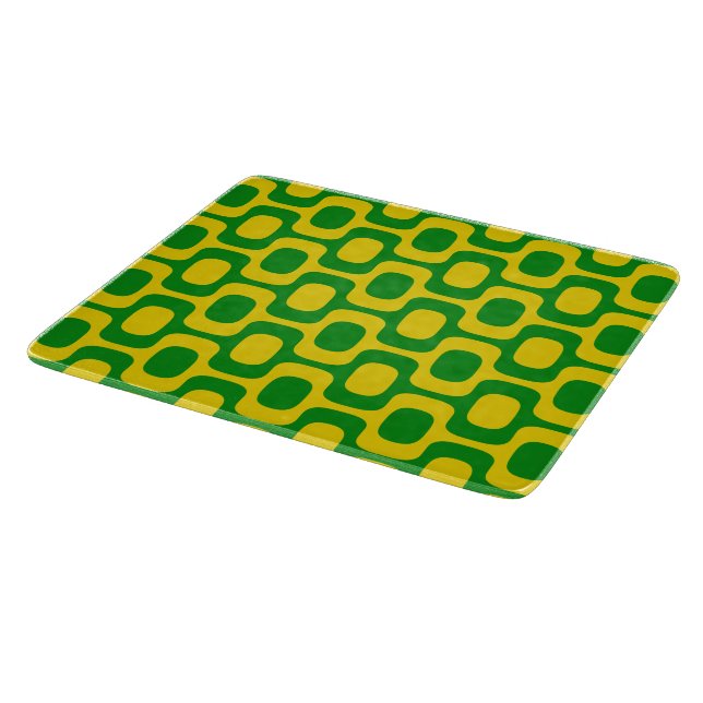 Ipanema Sidewalk Pattern, Beach Pattern, Brazil Schneidebrett (Ecke)