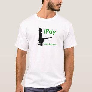 "iPay" Iren tanzen Elternteil Feis T - Shirt