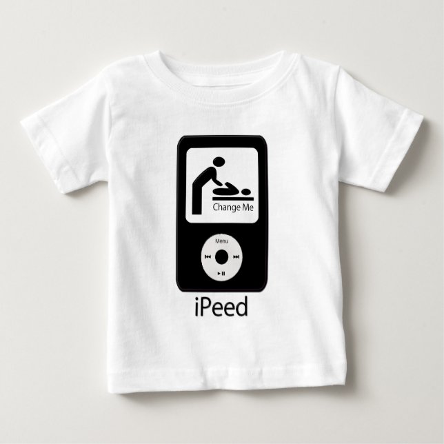 iPeed Säuglings-/Kleinkind-T - Shirt (Vorderseite)