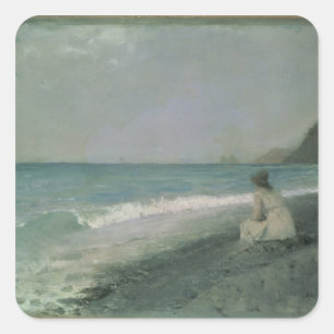 Iphigenia in Tauris, 1893 Quadratischer Aufkleber