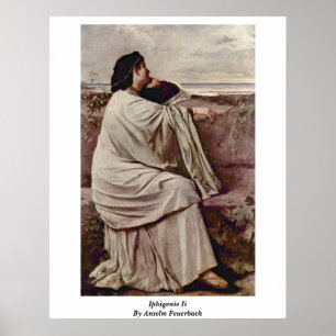 Iphigenie II von Anselm Feuerbach Poster