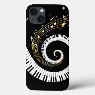 Iphon für individuell anpassbare Piano Keys und Go iPhone 13 Hülle