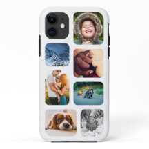 iPhone11 FotoCollage Template umgerundet stark