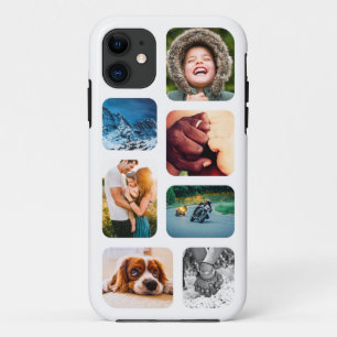 iPhone11 FotoCollage Template umgerundet stark Case-Mate iPhone Hülle