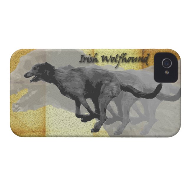 iphone4のためのアイルランドWolfhound1 Case-Mate iPhone Hülle (Rückseite Horizontal)