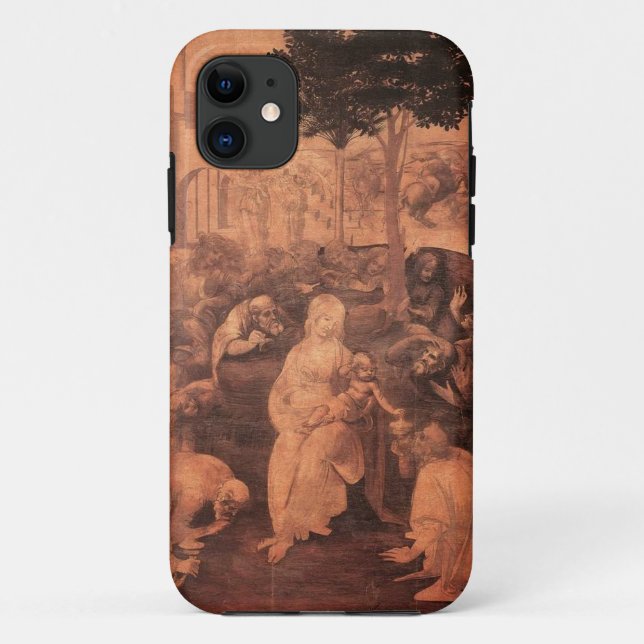 iPhone5 case Leonardo da Vinci Adorazione dei Magi (Rückseite)