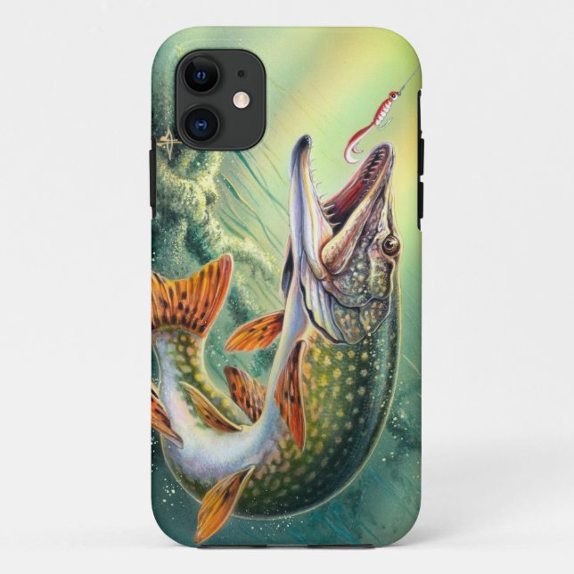 IPHONE5 PIKE FISCHEN-FALL Case-Mate iPhone HÜLLE (Rückseite)