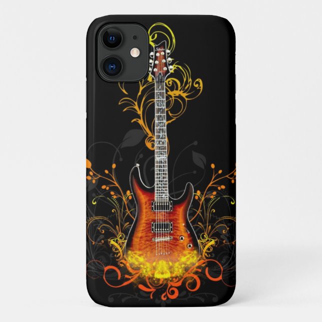 iPhone 11 Case-Guitar Case-Mate iPhone Hülle (Rückseite)
