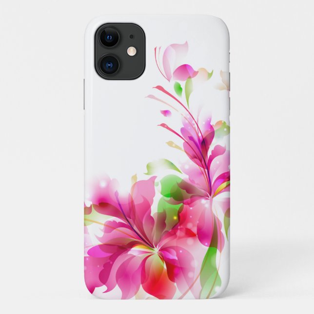 iPhone 11 Fall-Tropical Floral Case-Mate iPhone Hülle (Rückseite)