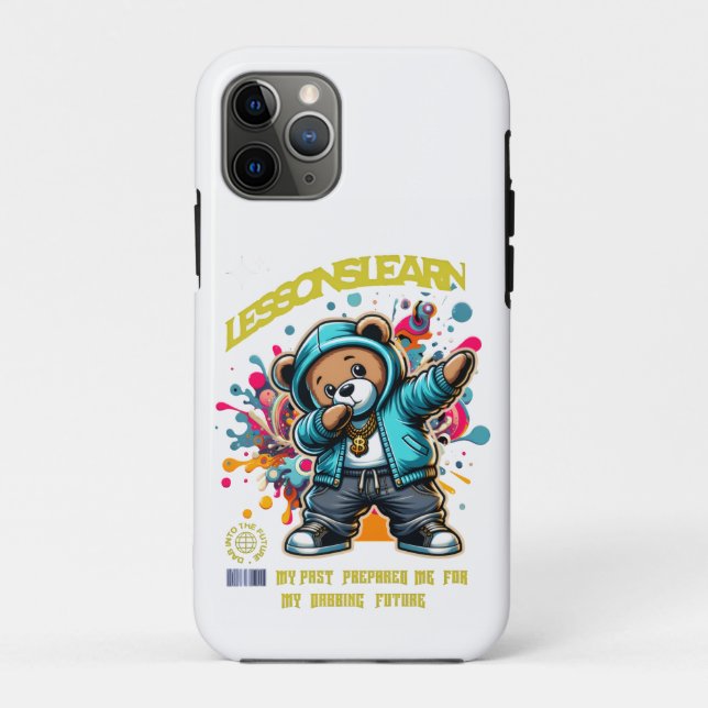 IPHONE 11 PRO DABBING FUTURE LESSONS LEARN CASE (Rückseite)