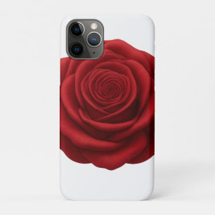 iPhone 11 Pro Hülle - Rote Rosenblüte