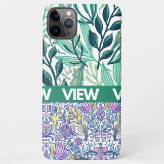 iPhone 11 Pro Max-Blume-Musterbeispiel iPhone 11Pro Max Hülle