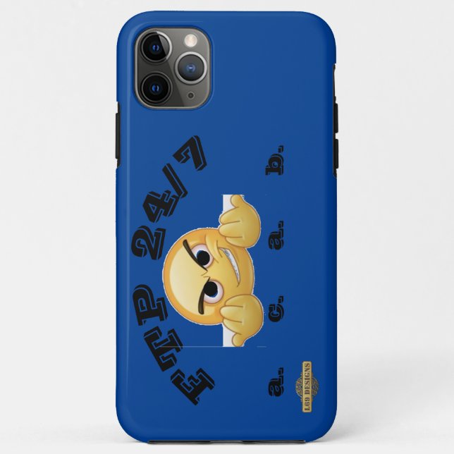  iPhone 11 Pro Max Hülle   "FTP 24/7"  (Rückseite)