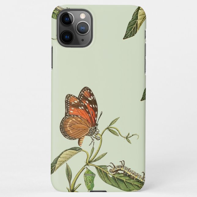 iPhone 11 Pro Max Schmetterling Handyhülle Cover Hülle (Rückseite)