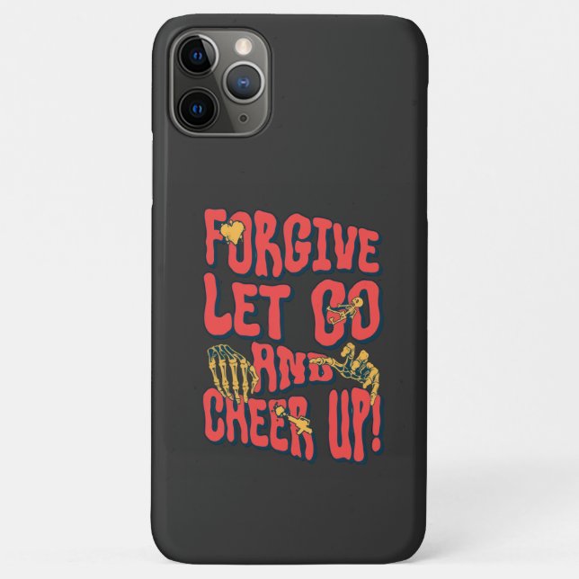 iPhone 11 PRO MAX VERGIB LASS LOS LÄCHLE HÜLLE  (Rückseite)