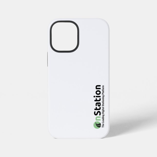 iPhone 12 Mini Tough Case, Glänzend Hülle (Rückseite)