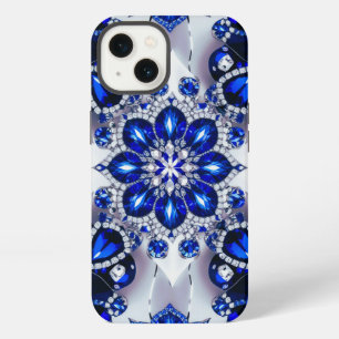 iPhone 13 Case-Mate mit blauen weißen Farben Hülle
