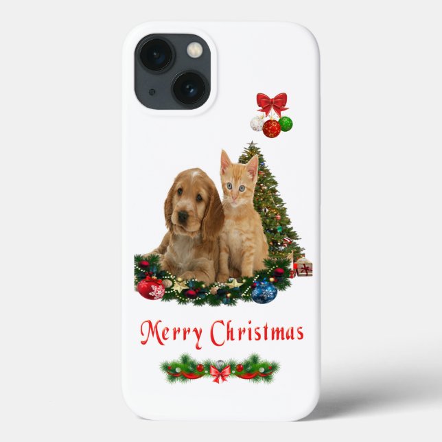 iPhone 13 Gehäuse für Welpen und Kitten Case-Mate iPhone Hülle (Rückseite)