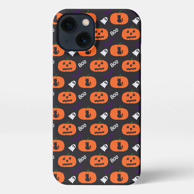 iPhone 13 Halloween Design Gehäuse. Hülle (Rückseite)