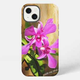 iPhone 13 Hülle Pink Orchideen