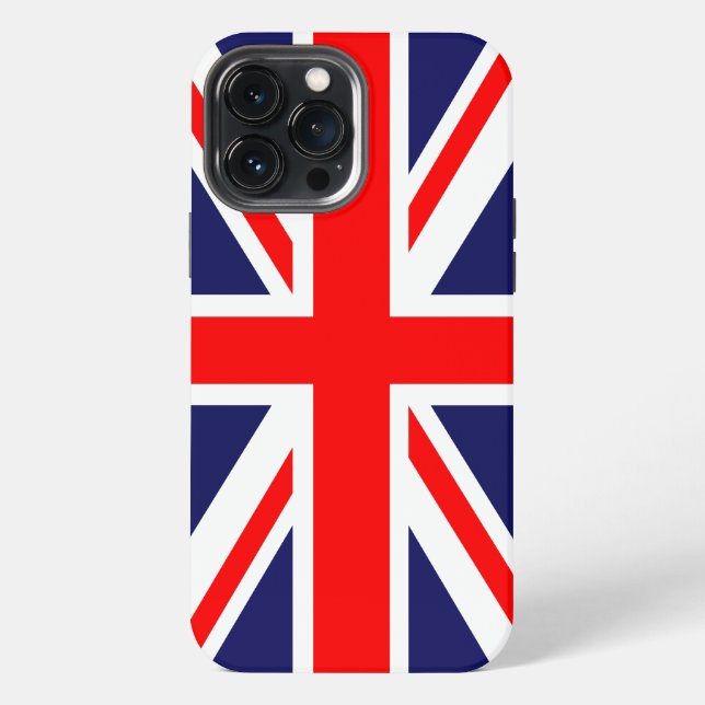 iPhone 13 Pro Max-Handyhülle, Union Jack Hülle (Rückseite)