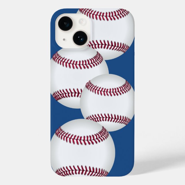 iPhone 14 Fall-Baseball Case-Mate iPhone Hülle (Rückseite)