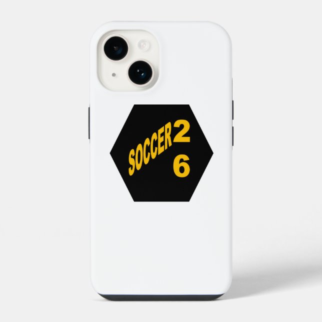 iPhone 14 Hülle  FUßBALL  26 (Rückseite)