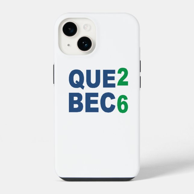 iPhone 14-Hülle QUEBEC 26 Hülle (Rückseite)