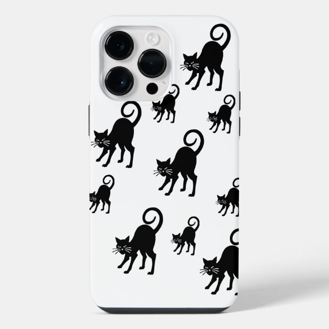 IPhone 14 Pro Max - Black Cat Case Hülle (Rückseite)