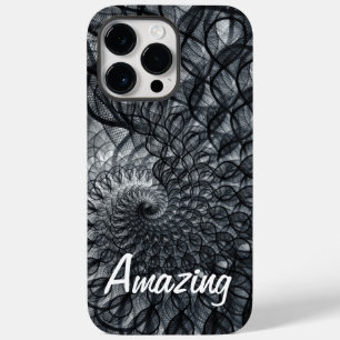 iPhone 14 Pro Max Schwarze Abstrakte Hüllen