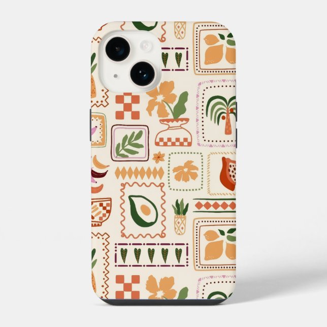 iPhone 14 Stress Case | Schutz der doppelten Ebene Hülle (Rückseite)