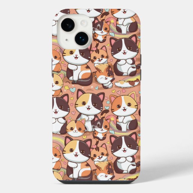 IPHONE 14PLUS Gehäuse Design Hülle (Rückseite)