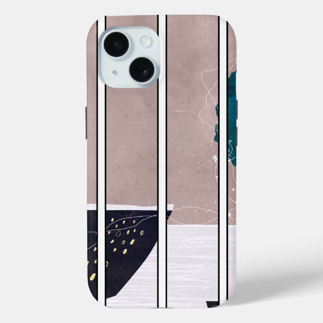 iPhone 15 abstraktes Case-Design Case-Mate iPhone Hülle (Rückseite)