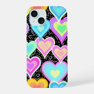 iPhone 15 Cases "Hearts" iPhone 15 Hülle